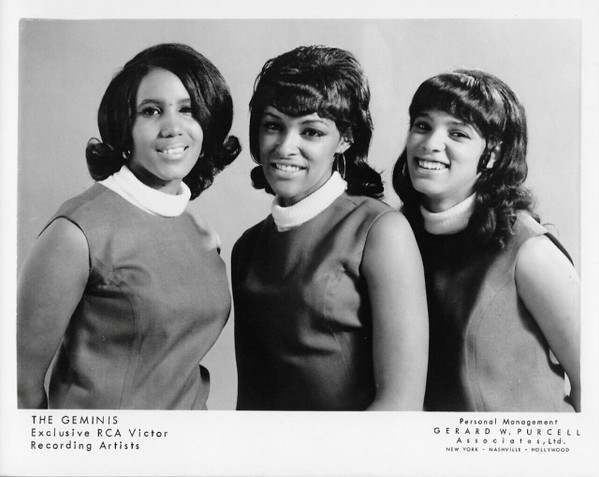 Publicity photograph of The Geminis when they recorded for RCA Records